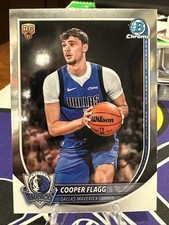 2025-26 Bowman Basketball COOPER FLAGG RC #BCV-1 Chrome Rookie Card Mavericks