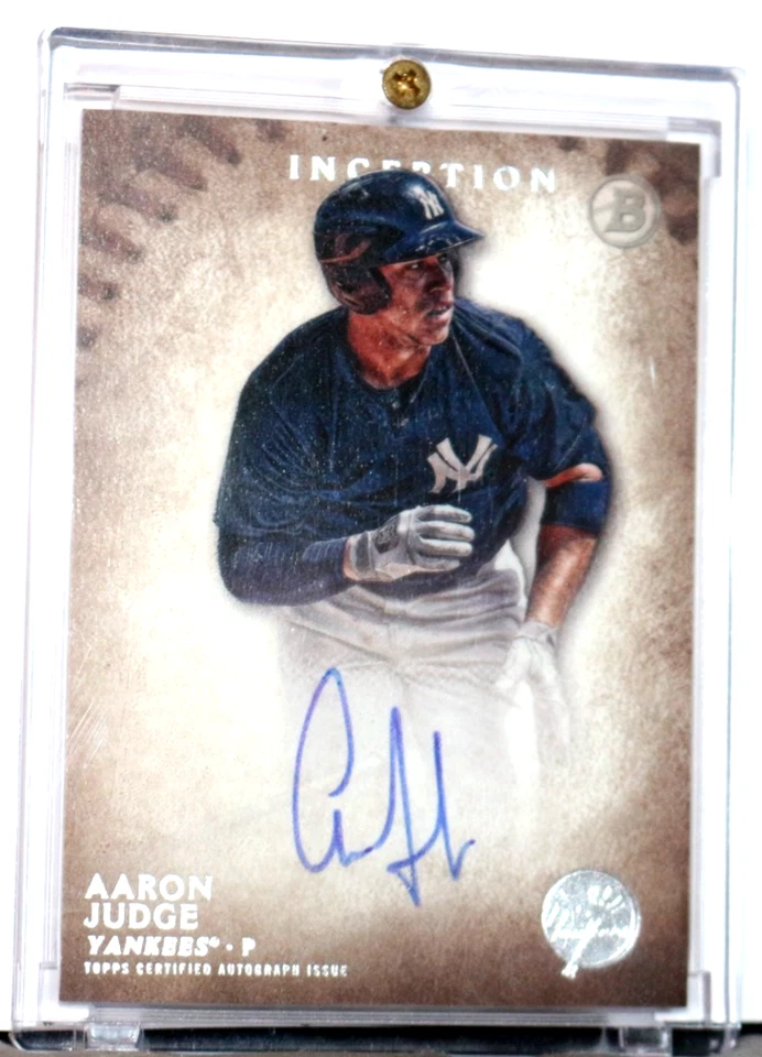 2015 BOWMAN INCEPTION AARON JUDGE RC AUTOGRAPH YANKEES-Mint or Better - Image 4 of 4