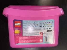 LEGO 2008 Pink Brick Box 5585 See Description