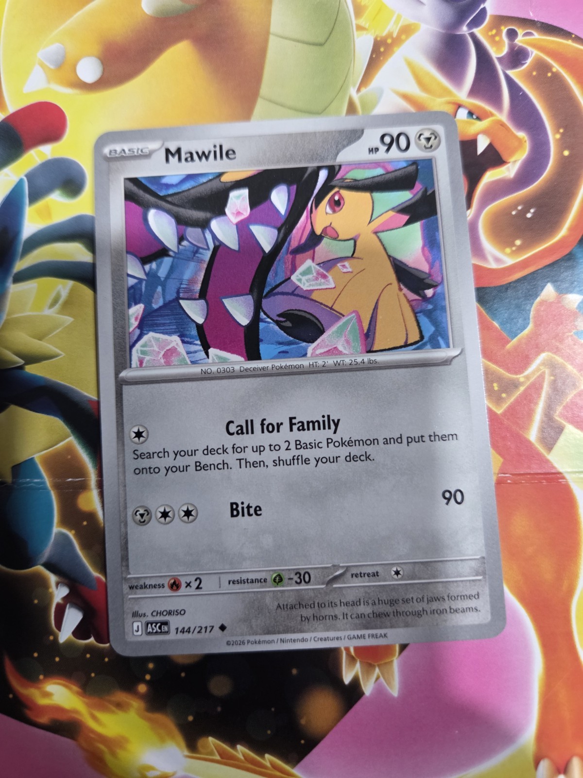 Pokemon Mawile UC NM - ME: Ascended Heroes 144/217