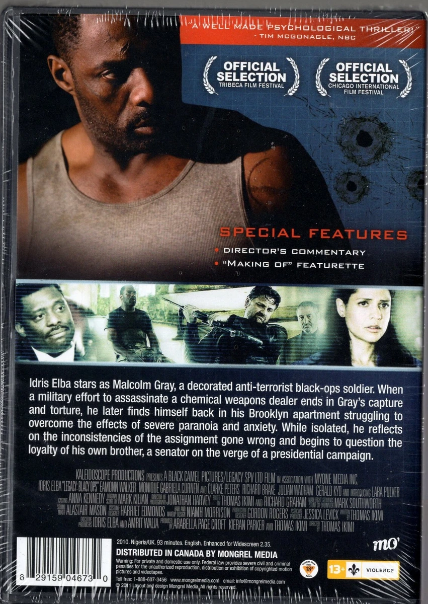 Legacy: Black Ops (DVD, 2011) Idris Elba 891978002383 | eBay