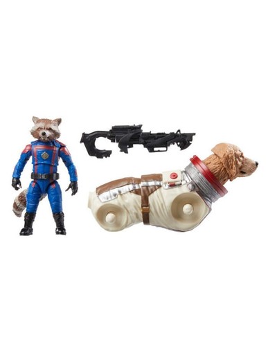HASBRO MARVEL LEGENDS GUARDIANS GALAXY 3 - ROCKET RACCOON ACTION FIGURE NEW - Imagen 3 de 4