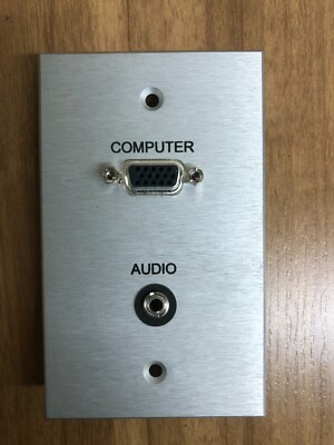 BTX Custom Computer and Audio Wallplate