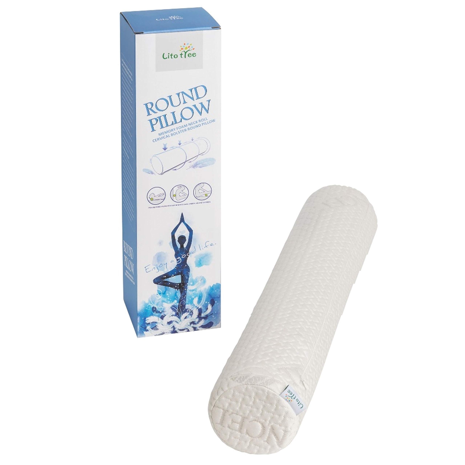 Ergonomic Neck Pillow for Pain Relief and Cervical Support While Sleeping