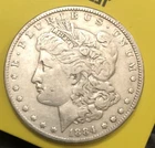 1884 P Morgan Silver Dollar AU+Details Great Eye Appeal Better Date