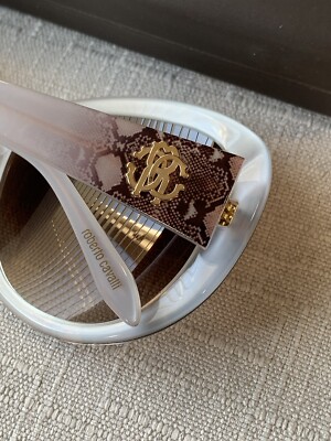Roberto Cavalli Transparent Turtledove Brown Snake Mauve Temoe 727S 27F Roberto Cavalli Transparent Turtledove Brown Snake Mauve  main image 2