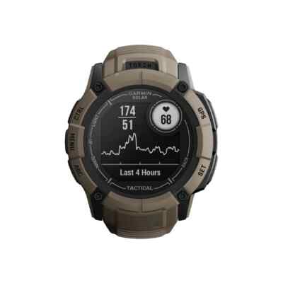 Garmin Instinct 2X Solar Tactical Edition GPS Watch - Coyote Tan