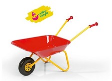 ROLLY TOYS carriola cariola di metallo rosso per bambini 270804 -nuovo-Italia
