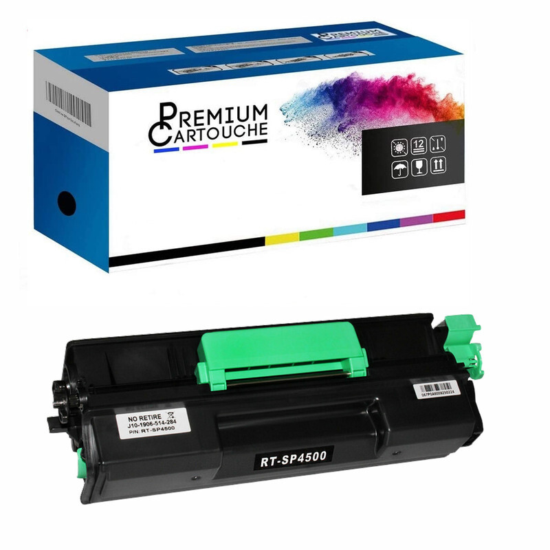 Toner SP4500LE noir 407323 consommable de remplacement pour impression laser de bureau