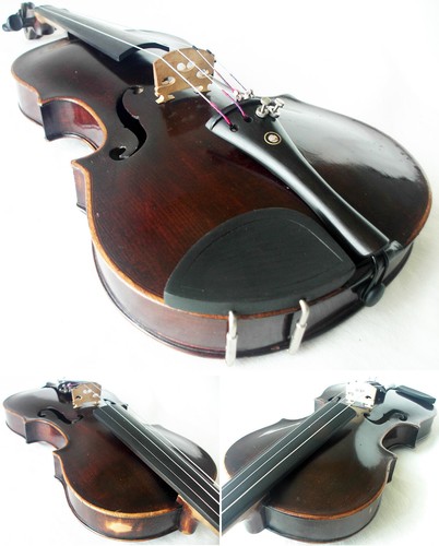 OLD GERMAN VIOLIN J. KELLER around 1920 -video- ANTIQUE MASTER バイオリン скрипка 416 - Picture 9 of 12