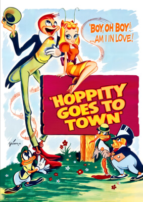 Hoppity Goes To Town (1941) Fleischer Brothers (DVD)