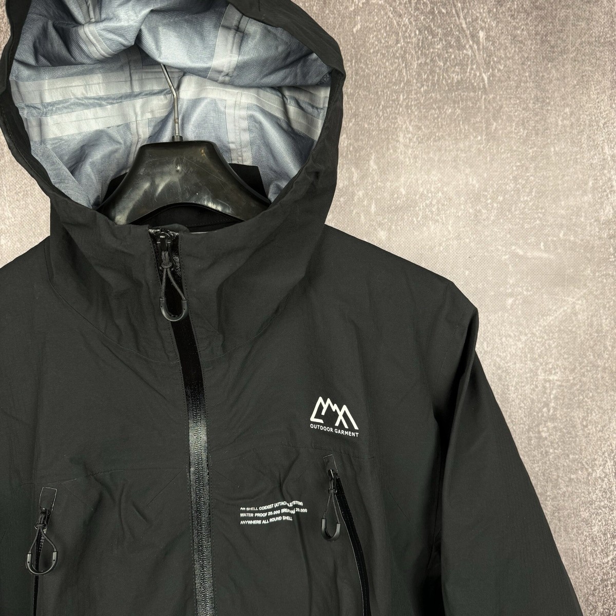 CMF COMFY OUTDOOR GARMENT AR SHELL COEXIST JACKET BLACK Size