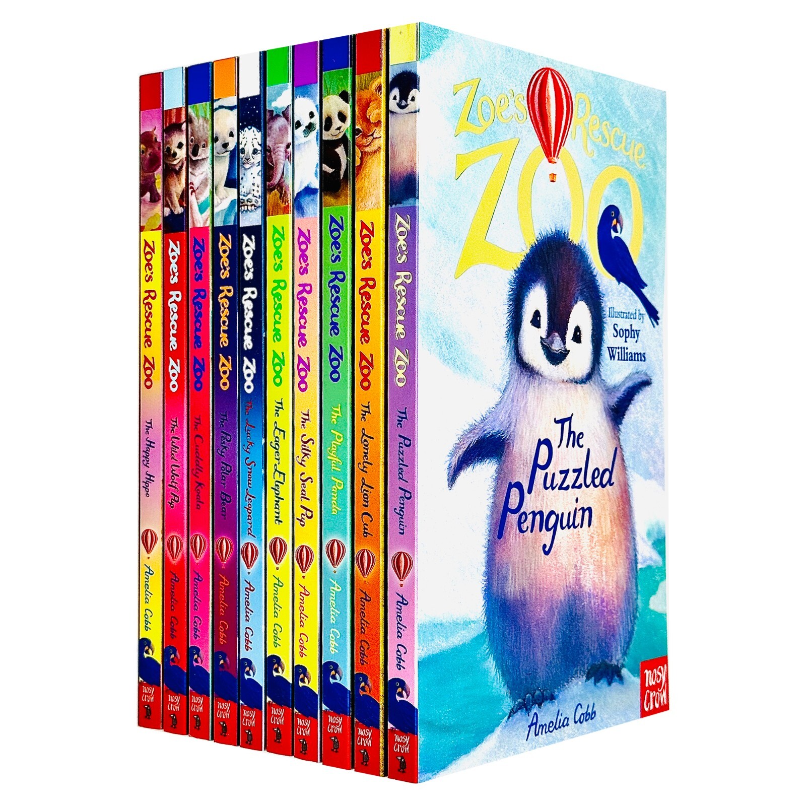 Zoe's Rescue Zoo 10 Books Collection Set by Amelia Cobb The Puzzled Penguin