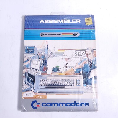 Commodore 64 Assembler Development System Manual & Disc Original Packaging