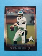 DONOVAN McNABB 2001 BOWMAN CHROME FOOTBALL CARD # 75 F0244
