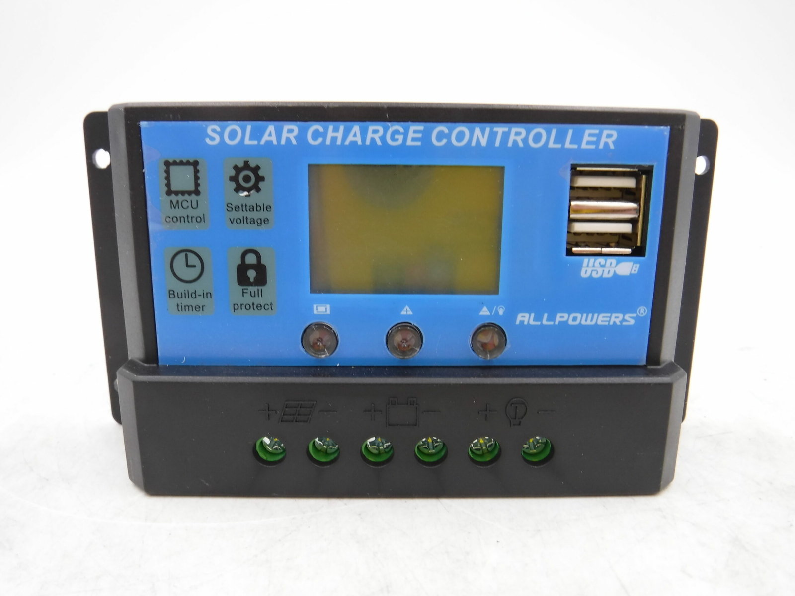 ALLPOWERS 20A Solar Charger Controller Solar Panel Battery I