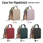 For Samsung Galaxy Z Flip7/Flip 6/5/4/3 Luxury PU Leather Case Cover With Mirror
