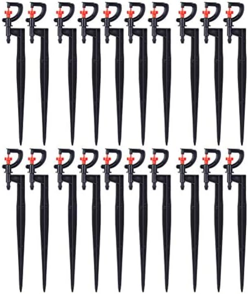 Ugello Tipo G garden sprinkler, 20 Pezzi 360 Gradi Ugello per Irrigazione Giardi
