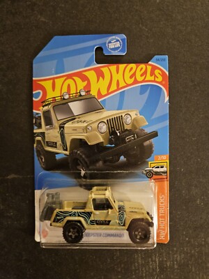 2023 Hot Wheels HW Hot Trucks #2/10, '67 Jeepster Commando Tan #94/250