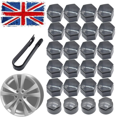 24PC 22MM WHEELS TYRES NUTS COVERS FOR VAUXHALL INSIGNIA LOCKING CAPS BOLT GREY eBay