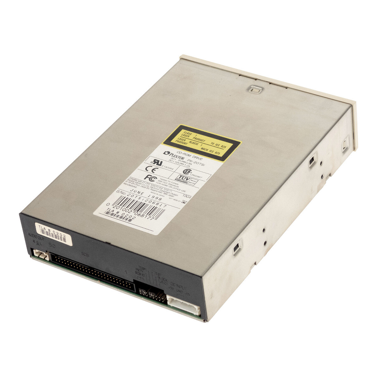 Internal Drive SCSI PLEXTOR PX-20TSi 12/20 PLEX CD-ROM 5.25 Inch