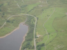 Photo 6x4 Northernmost point of Llyn Celyn reservoir Hafod-wen/SH8441 Th c2005