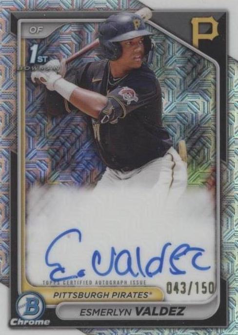 2024 Bowman - Esmerlyn Valdez #CPA-EV for sale | eBay