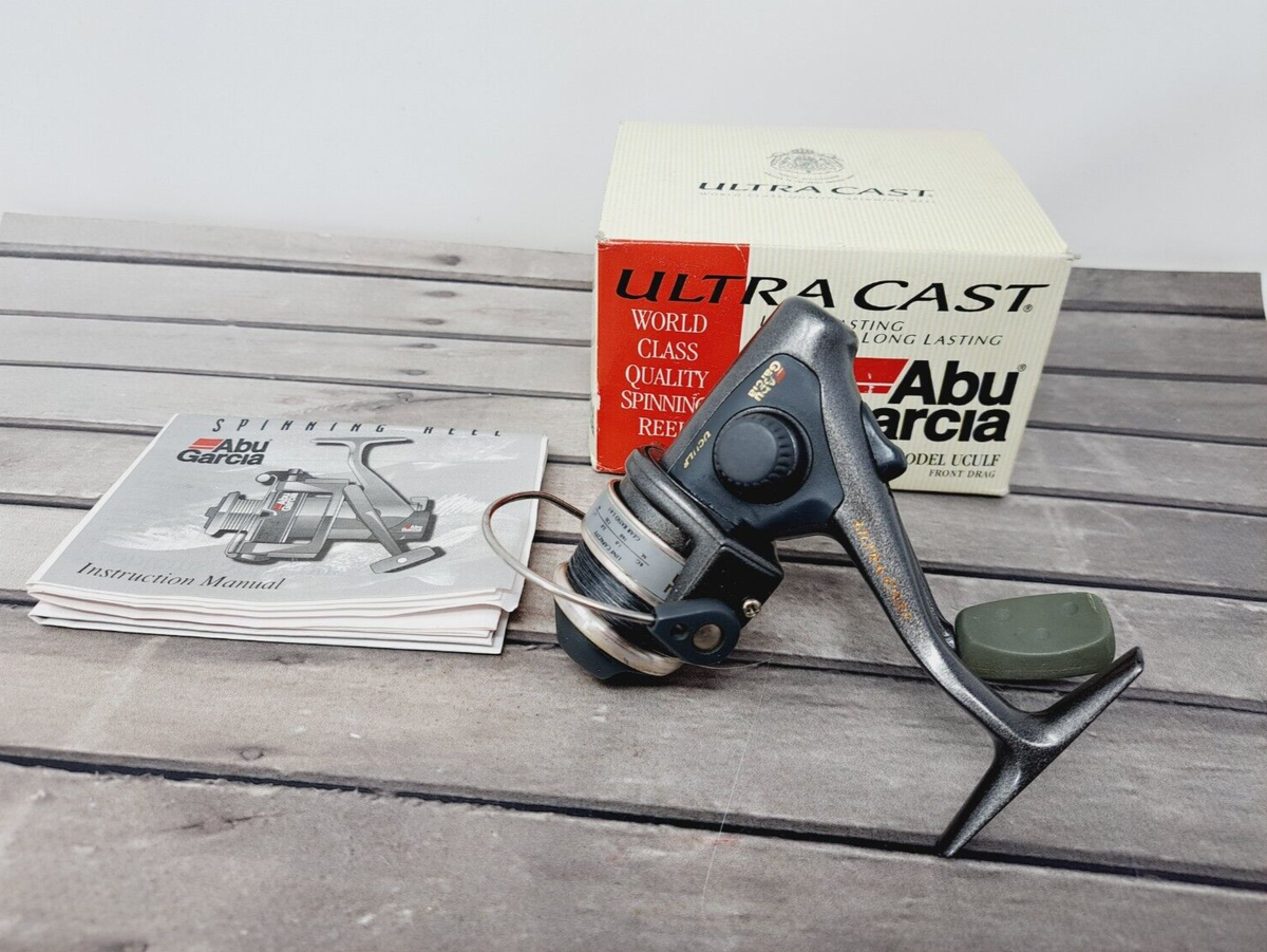 Abu Garcia 4600-C3 ウルトラキャスト 990705 中古 Abu Garcia Ultra Cast Model UCULF Spinning Reel With Box | eBay