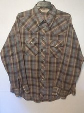 VTG Sundance Career Club Men s Long Sleeve Western XL Pearl Snap USA Made