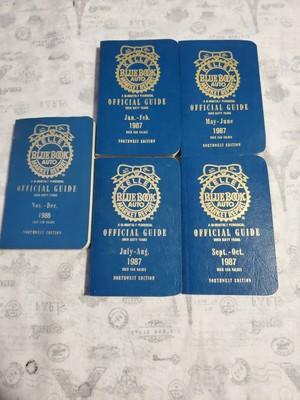 Kelley Blue Book Official Guide 1986-1987 Used Car Value ...