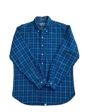 VTG Pendleton L/Sleeve Shirt Mens Sz L Pure Virgin Wool 90s Made In USA READ D