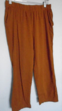 Land's End Women's Pants Camel Brown Sport Knit Straight Leg Size M