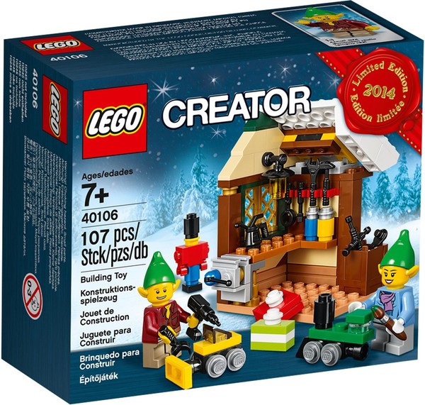 Lego® Creator 40106 Spielzeug-Werkstatt Neu Ovp_Toy Workshop New Misb Nrfb 40083-image