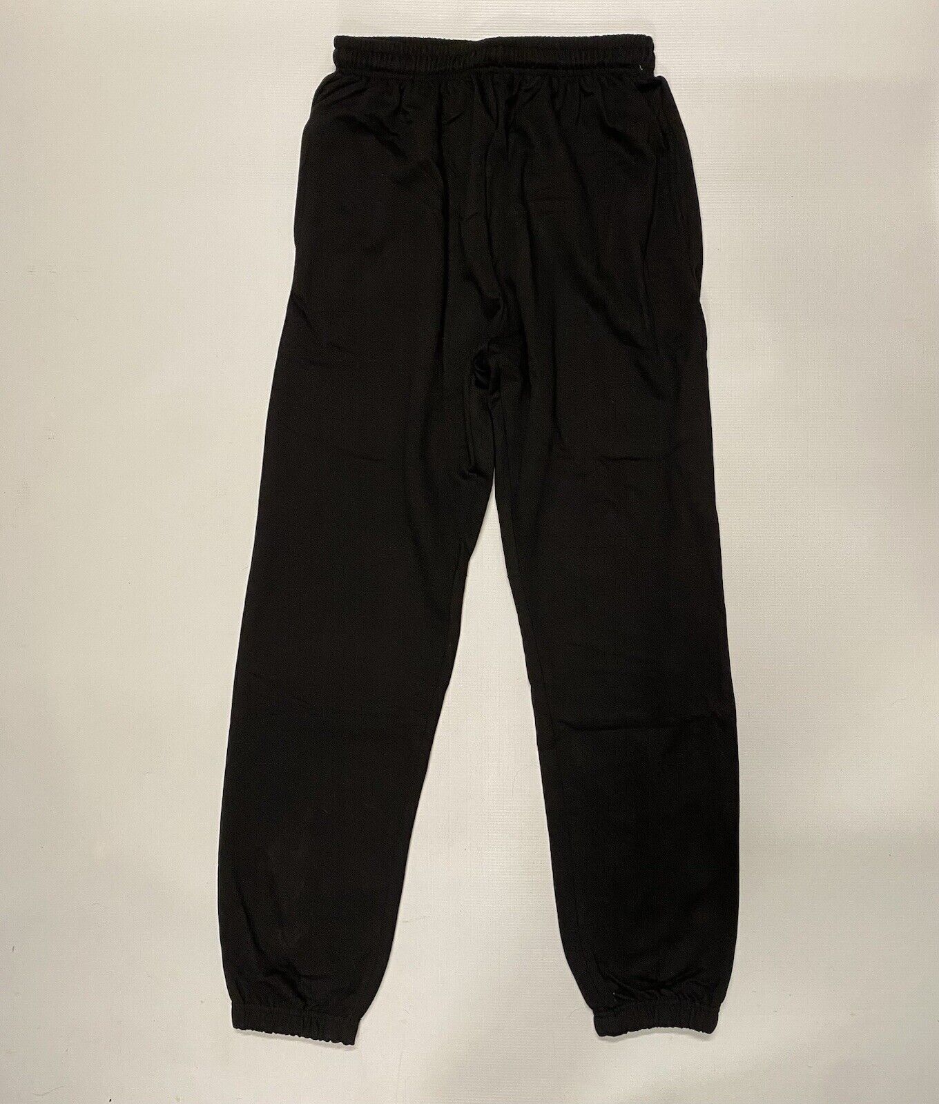 Womens Joggers UK 14 Boohoo Track Bottoms Black Jog Pants Cotton Pockets RRP £39-image
