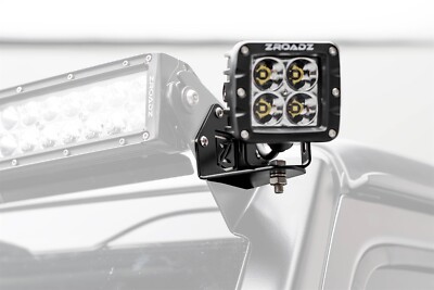 ZROADZ Z334851-KIT2 3'' LED Pod Lights Front Roof Side Kit for 18+ Gladiator & JL