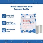 Water Softener Block Salt Suitable for all Water Softeners Grade A Quality Block