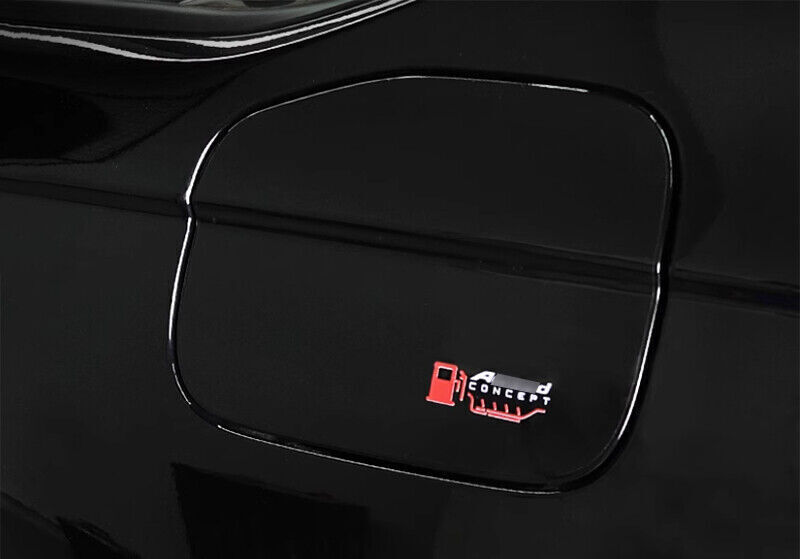 Black TPU Fuel Tank Cap Oil Gas Cover Trim 1pcs For Honda Accord 11th