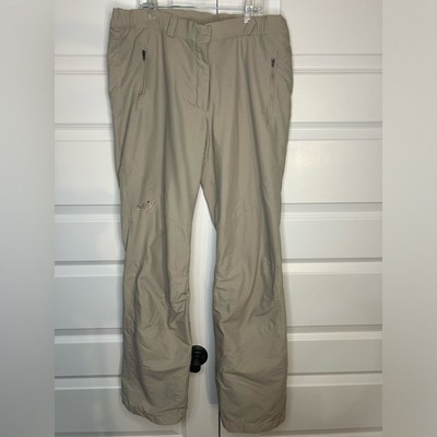 Swix women's lightweight ski pants tan size L