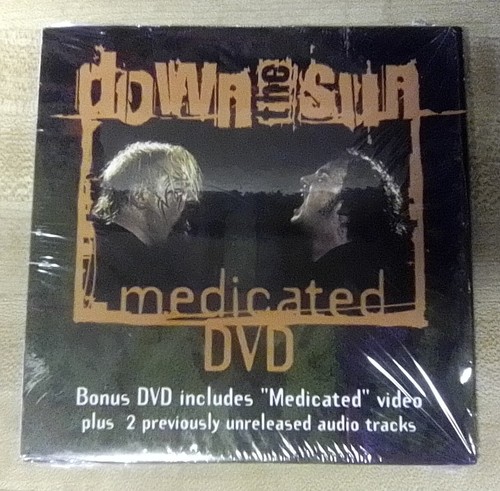 Down The Sun Medicated DVD + 2 Audio Tracks Bonus Promo 2002 Roadrunner Nu-Metal