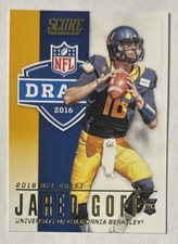 Jared Goff 2016 Score NFL DRAFT SHIELD YELLOW Rookie Card #2 (5795)