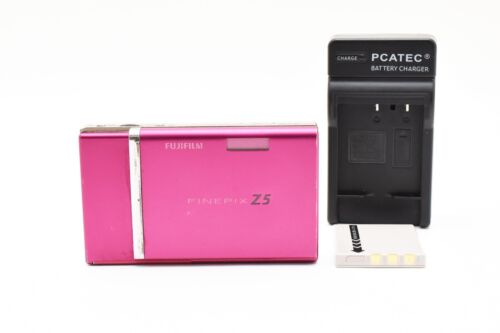 Fujifilm Finepix Z5fd Pink 6.3 MP Digital Camera,Battery,Charger TESTED 2355354