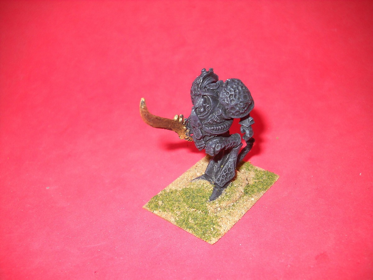 Kryomek: painted metal Warrior Drone with Sword a