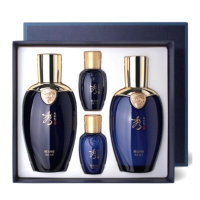 Sooryehan Hyobidam Jeongyul Fermented Ginseng Men's Anti-Wrinkle Skincare Set