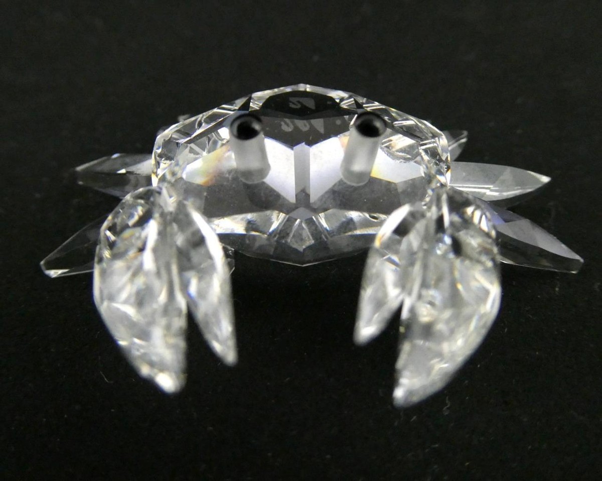 Swarovski South Sea Miniature Crab Figurine Clear Crystal No Box