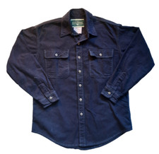 Field  Stream Purple Heavy Flannel LS Shirt Men's Size: M - FAST SHIP