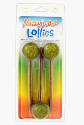 Smarter Paw Meowijuana Cat Nip Lollies NEW Cat Toy