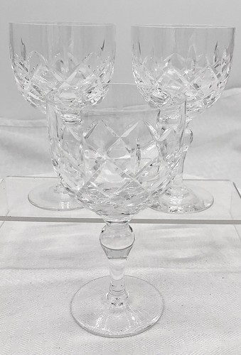 Wine Glasses Vintage Regent by Stuart Cut Clear Crystal Stemware Wine glass - 2 - Picture 5 of 11