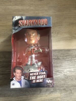 SHARKNADO  The Hoff vs Shark  David Hasselhoff Bobblehead Syfy . Open Box