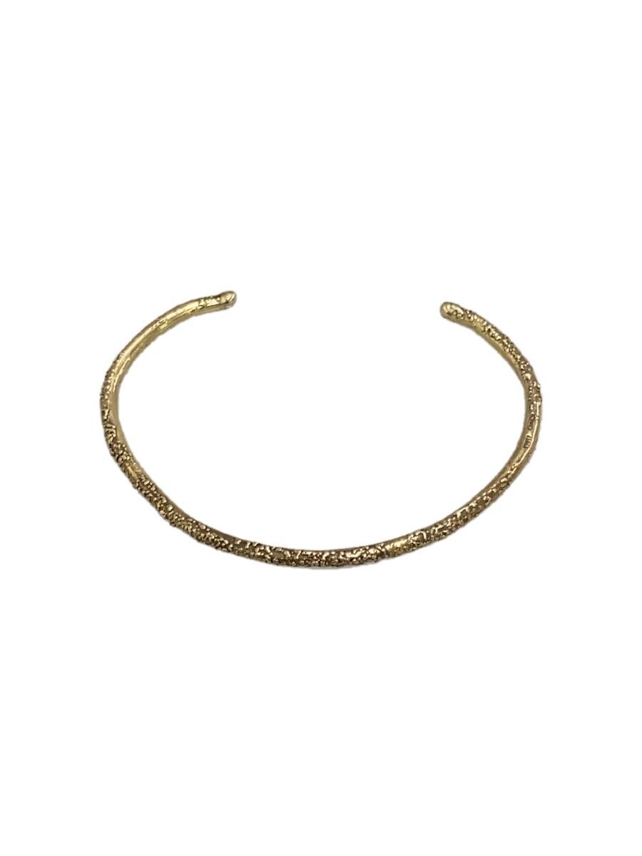 Elegant 925 Sterling Silver Gold Plated Ladies Bangle 2270