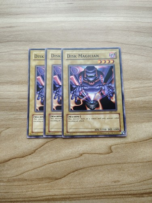 #ad Yu Gi Oh Disk Magician 3X Full Playset $2.50